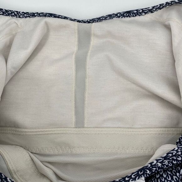 Lululemon Run Times Cinch Running Tank size 6 Heathered Ghost Plush Petal Black - Picture 7 of 10
